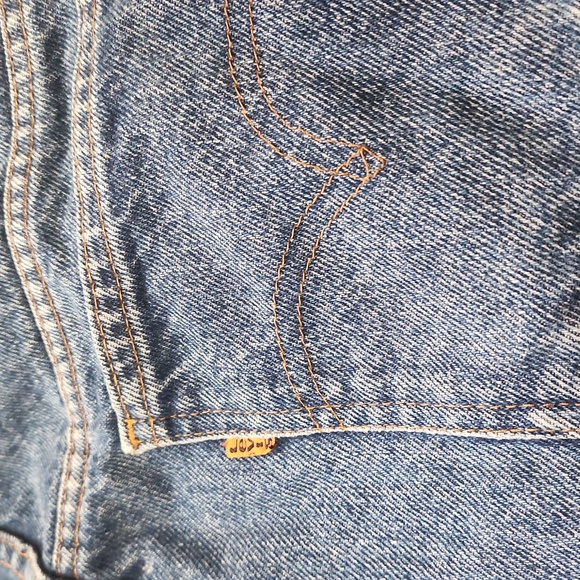 Levi's 619 Baggy Straight Leg Jeans Vintage 1982 Orange Tab - Picture 2 of 12